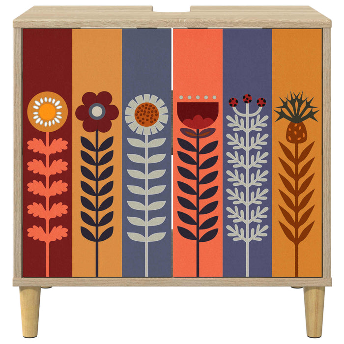 Dulap de Baie ESSEN Sonoma 60 x 40 x 60 cm Lemn prelucrat WALTI