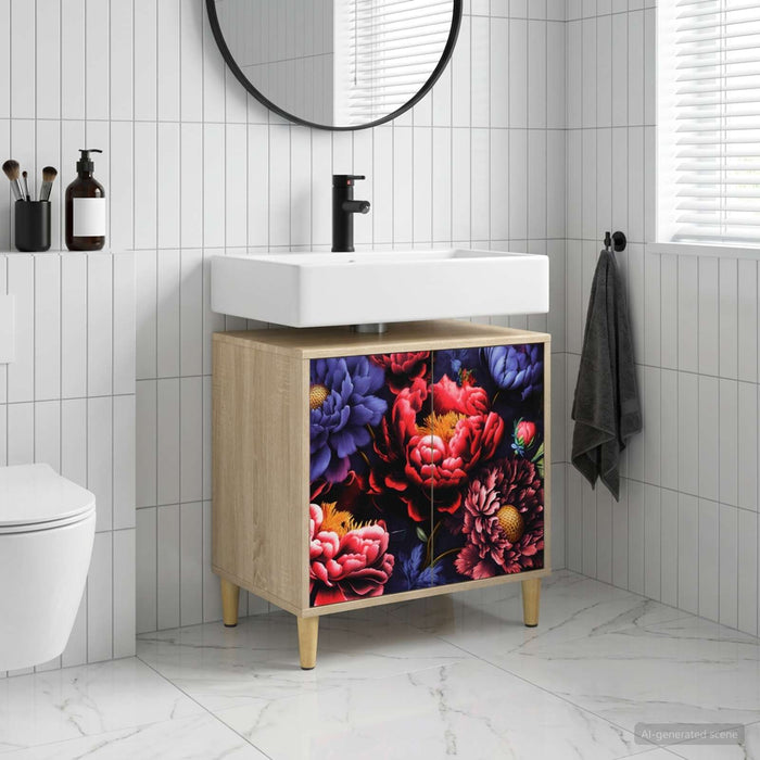 Dulap de Baie KIEL Sonoma 60 x 40 x 60 cm Lemn prelucrat - WALTI WALTI