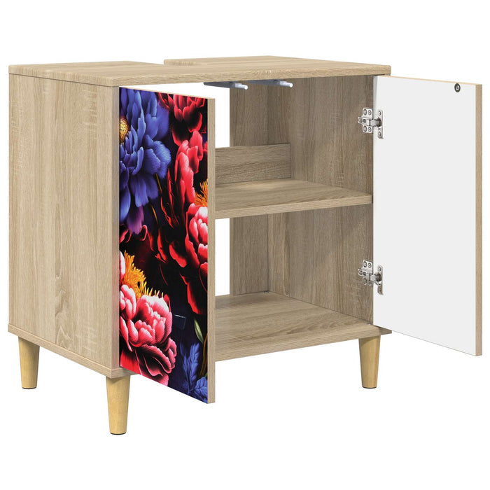 Dulap de Baie KIEL Sonoma 60 x 40 x 60 cm Lemn prelucrat WALTI
