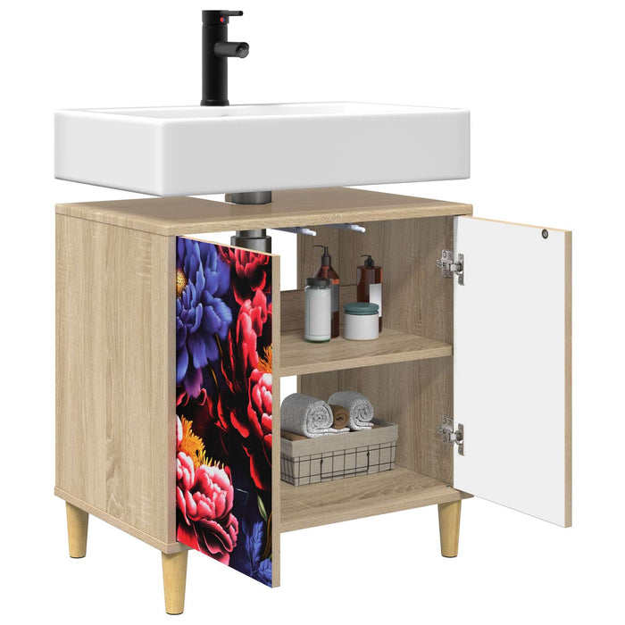 Dulap de Baie KIEL Sonoma 60 x 40 x 60 cm Lemn prelucrat WALTI
