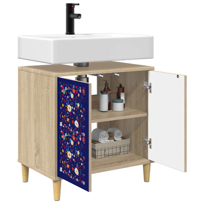 Dulap de Baie MAINZ Sonoma 60 x 40 x 60 cm Lemn prelucrat WALTI