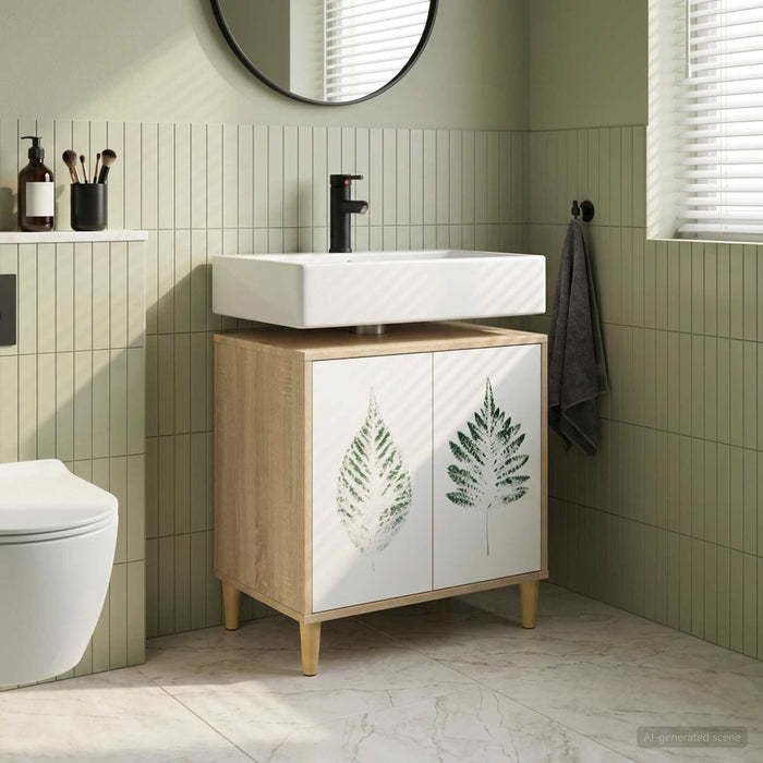 Dulap de Baie HANAU Sonoma 60 x 40 x 60 cm Lemn prelucrat - WALTI WALTI