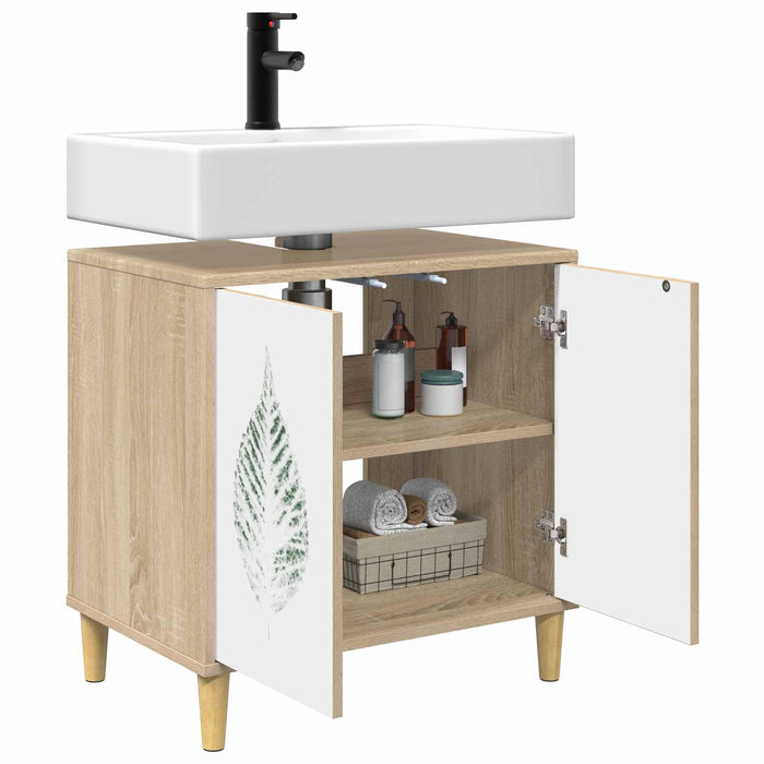 Dulap de Baie HANAU Sonoma 60 x 40 x 60 cm Lemn prelucrat WALTI