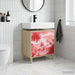 Dulap de Baie AACHEN Sonoma 60 x 40 x 60 cm Lemn prelucrat - WALTI WALTI