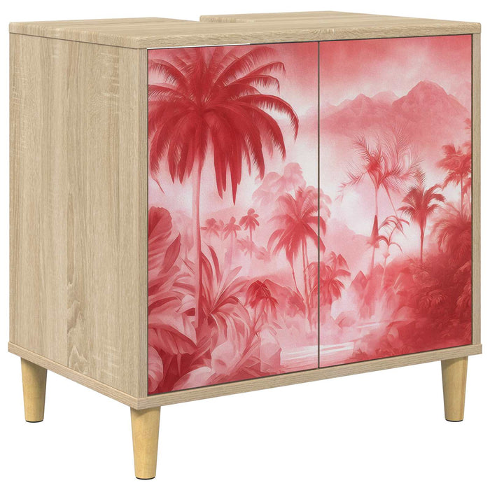 Dulap de Baie AACHEN Sonoma 60 x 40 x 60 cm Lemn prelucrat WALTI