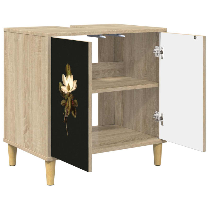 Dulap de Baie BREMEN Sonoma 60 x 40 x 60 cm Lemn prelucrat WALTI