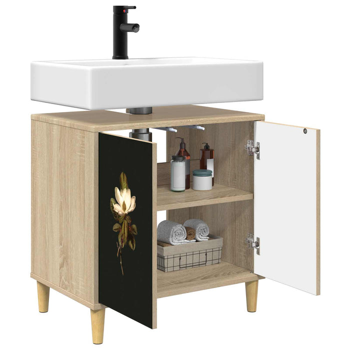 Dulap de Baie BREMEN Sonoma 60 x 40 x 60 cm Lemn prelucrat WALTI
