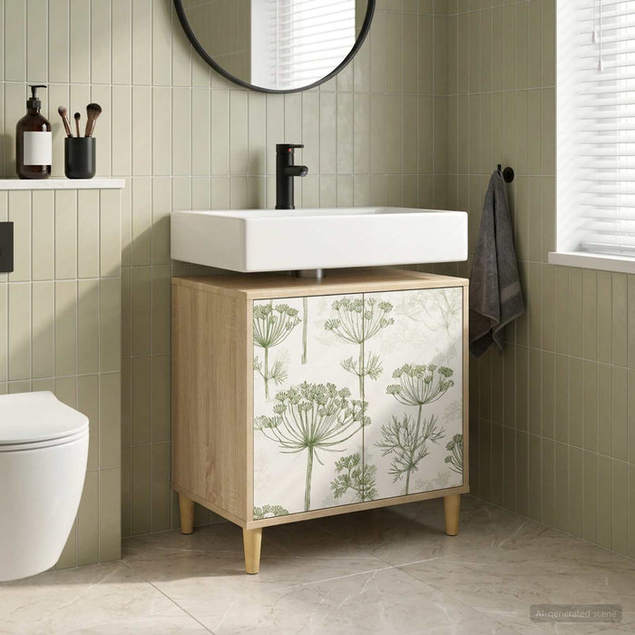 Dulap de Baie GOTHA Sonoma 60 x 40 x 60 cm Lemn prelucrat - WALTI WALTI