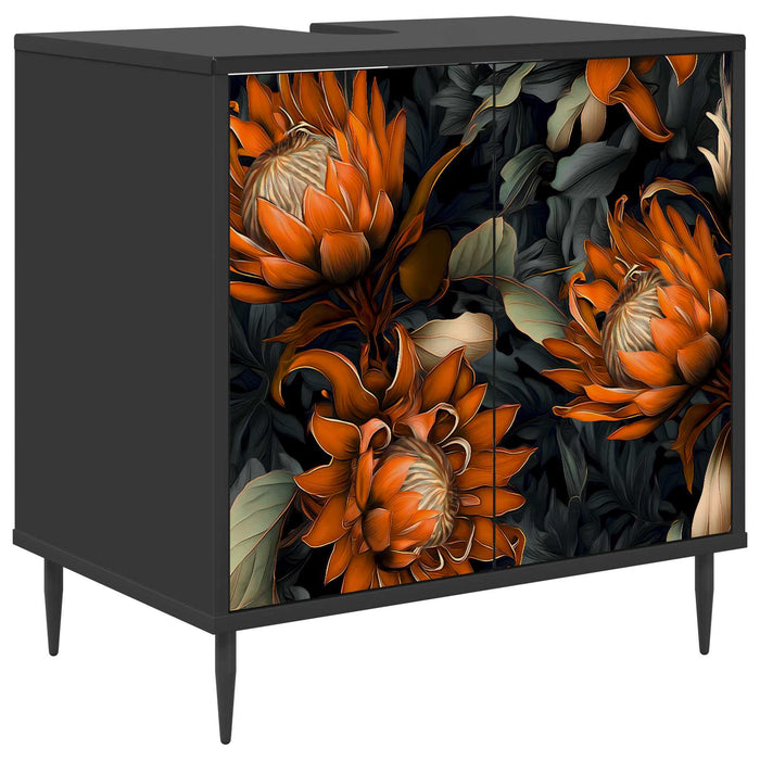 Dulap de Baie LOCHEM Stejar Negru 60 x 40 x 61 cm WALTI