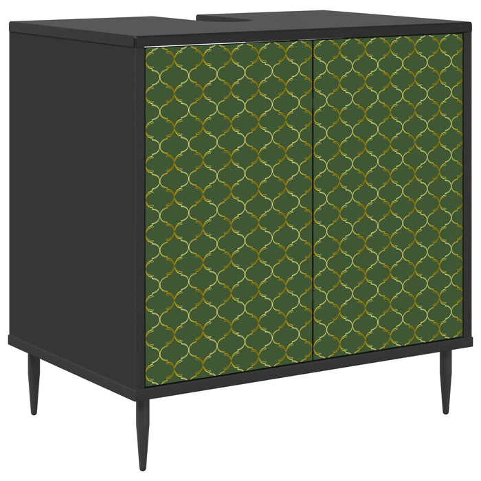 Dulap de Baie GELEEN Stejar Negru 60 x 40 x 61 cm WALTI