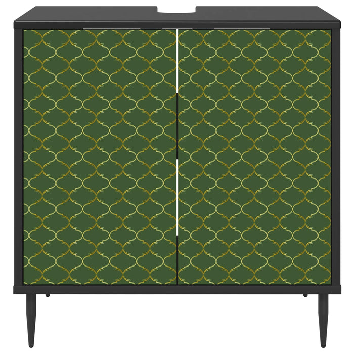 Dulap de Baie GELEEN Stejar Negru 60 x 40 x 61 cm WALTI