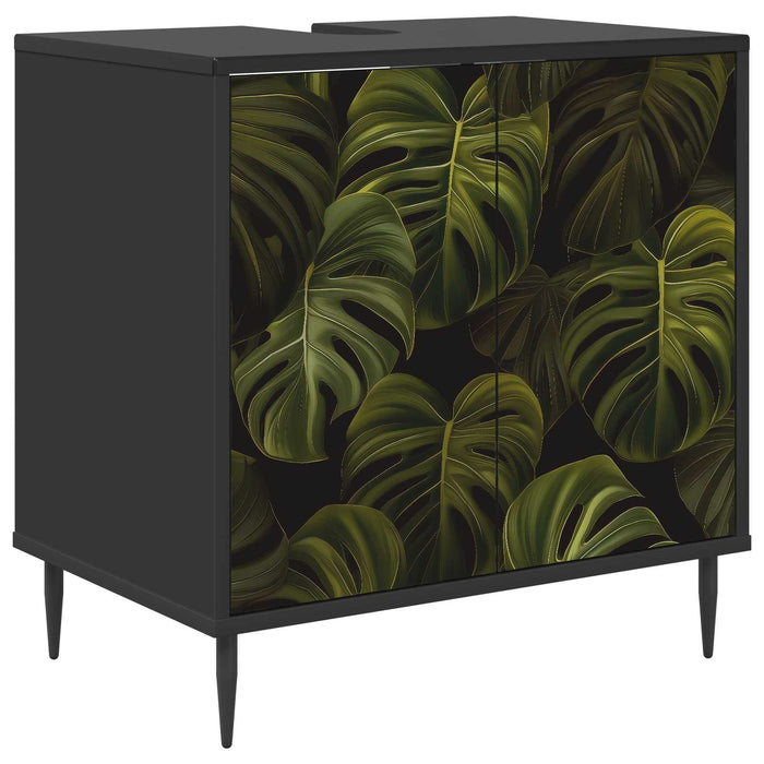 Dulap de Baie ELBURG Stejar Negru 60 x 40 x 61 cm WALTI