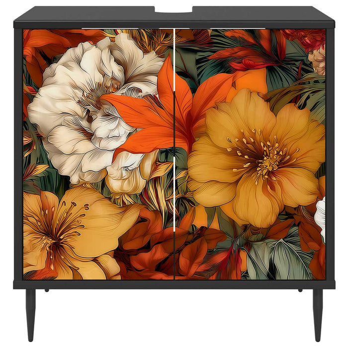 Dulap de Baie GENNEP Stejar Negru 60 x 40 x 61 cm WALTI