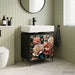 Dulap de Baie BORNE Stejar Negru 60 x 40 x 61 cm Lemn prelucrat - WALTI WALTI