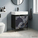 Dulap de Baie DOKKUM Stejar Negru 60 x 40 x 61 cm - WALTI WALTI