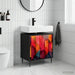 Dulap de Baie HEESCH Stejar Negru 60 x 40 x 61 cm - WALTI WALTI