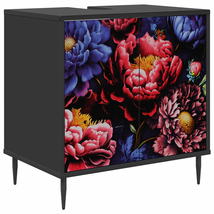 Dulap de Baie KIEL Stejar Negru 60 x 40 x 61 cm Lemn prelucrat WALTI