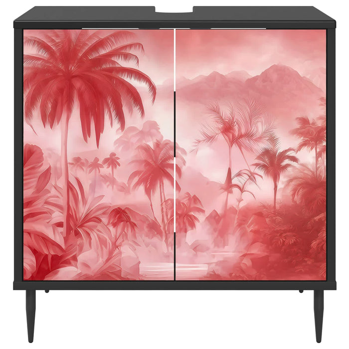 Dulap de Baie AACHEN Stejar Negru 60 x 40 x 61 cm WALTI