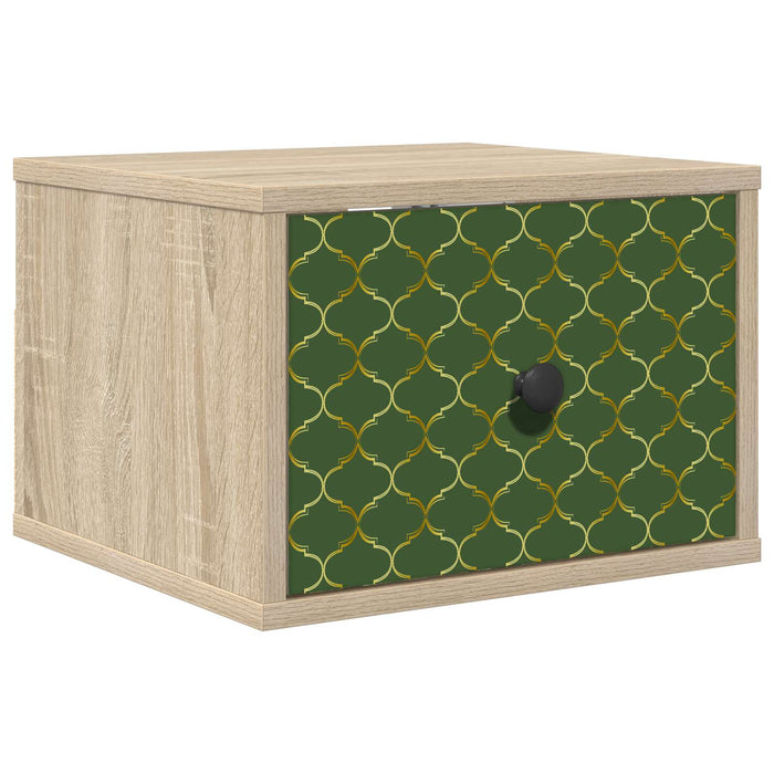Noptieră suspendată GELEEN Stejar Sonoma 36 x 33 x 25 cm WALTI