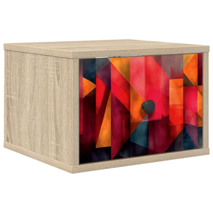 Noptieră suspendată HEESCH Stejar Sonoma 36 x 33 x 25 cm WALTI
