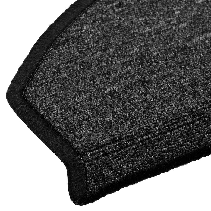 Mochete autocolante pentru scară Semicircular 15 pcs Antracit - WALTI WALTI