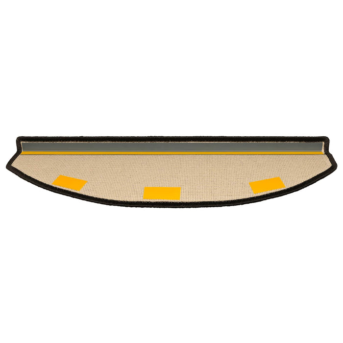 Mochete autocolante pentru scară Semicircular 15 pcs Antracit - WALTI WALTI