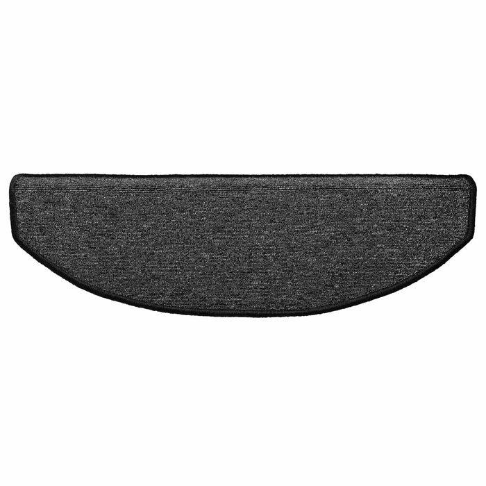 Mochete autocolante pentru scară Semicircular 15 pcs Antracit - WALTI WALTI