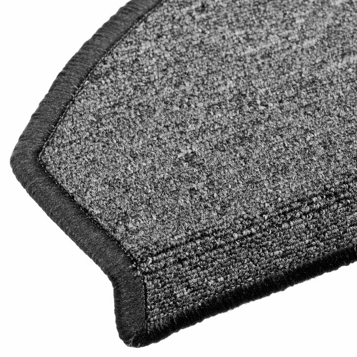 Mochete autocolante pentru scară Semicircular 15 pcs Gri închis - WALTI WALTI