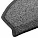 Mochete autocolante pentru scară Semicircular 15 pcs Gri închis - WALTI WALTI