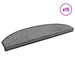 Mochete autocolante pentru scară Semicircular 15 pcs Gri închis - WALTI WALTI