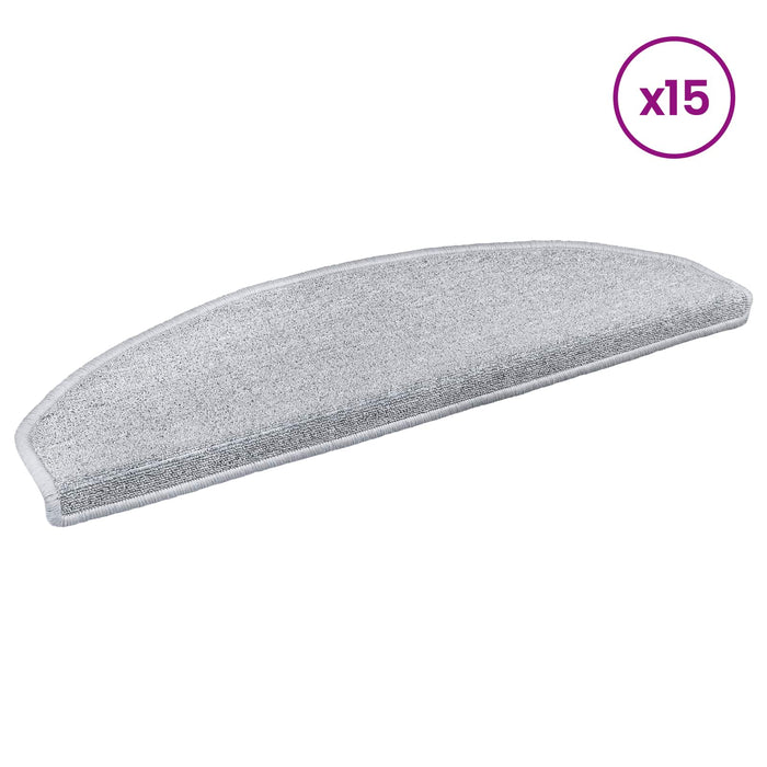 Mochete autocolante pentru scară 15 pcs Gri deschis - WALTI WALTI
