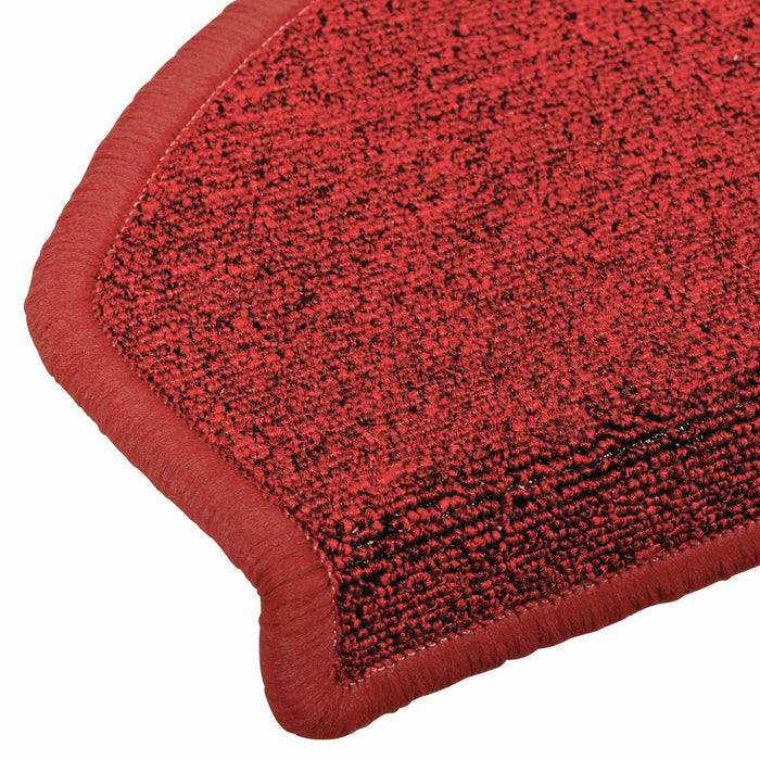 Mochete autocolante pentru scară 15 pcs Roșu 80 x 24,5 x 3,5 cm - WALTI WALTI