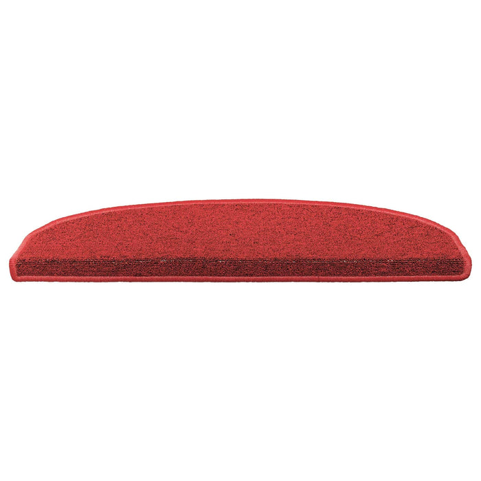 Mochete autocolante pentru scară 15 pcs Roșu 80 x 24,5 x 3,5 cm - WALTI WALTI