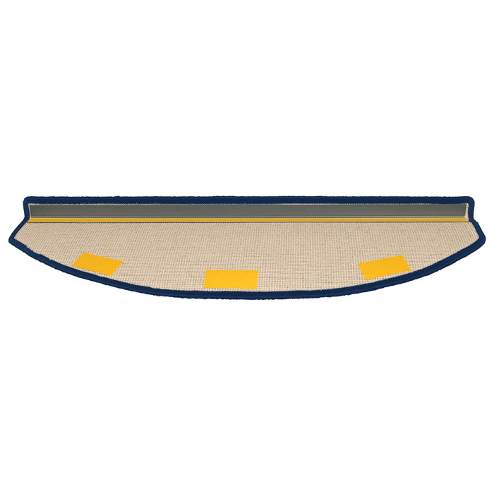 Mochete autocolante pentru scară Semicircular 15 pcs albastru - WALTI WALTI