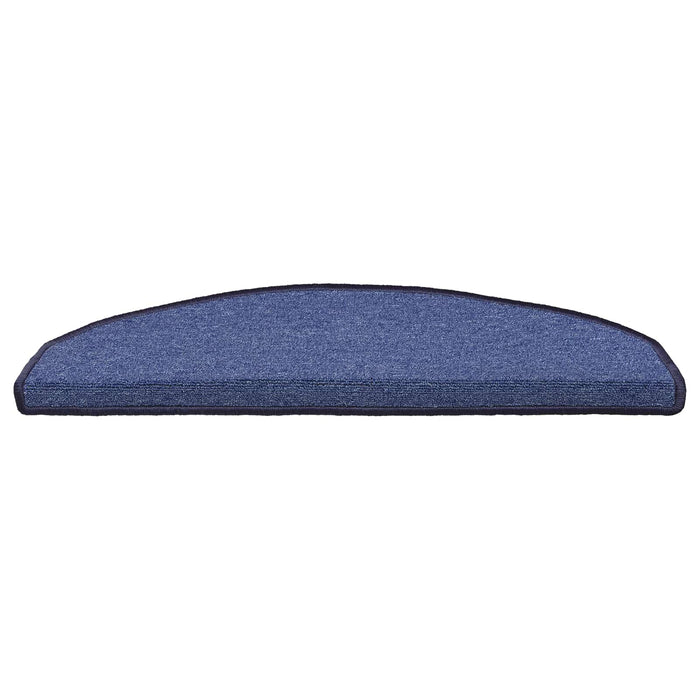 Mochete autocolante pentru scară Semicircular 15 pcs albastru - WALTI WALTI