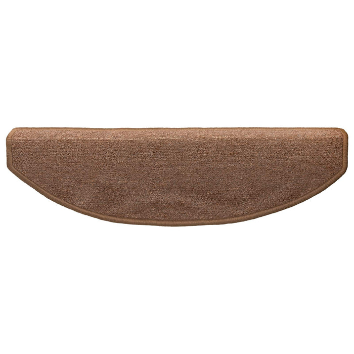 Mochete autocolante pentru scară 15 pcs Maro 80 x 24,5 x 3,5 cm - WALTI WALTI