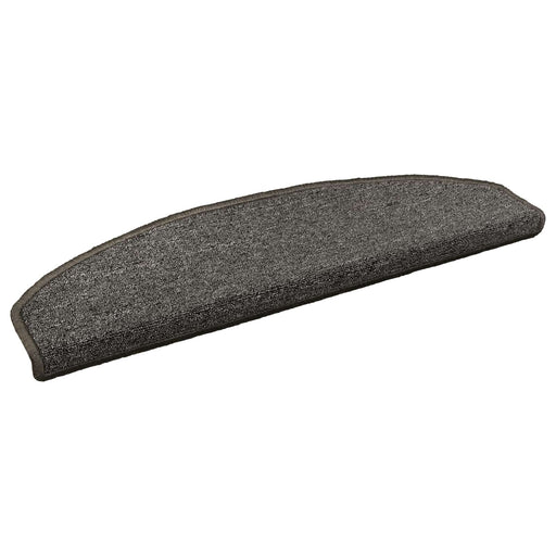 Mochete autocolante pentru scară Semicircular 15 pcs Gri închis - WALTI WALTI
