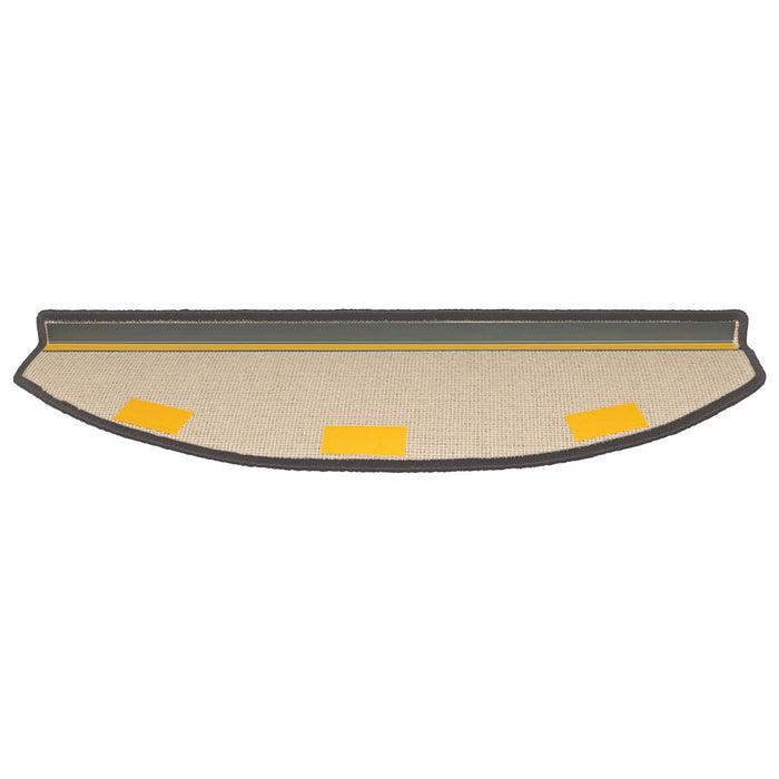 Mochete autocolante pentru scară Semicircular 15 pcs Gri închis - WALTI WALTI