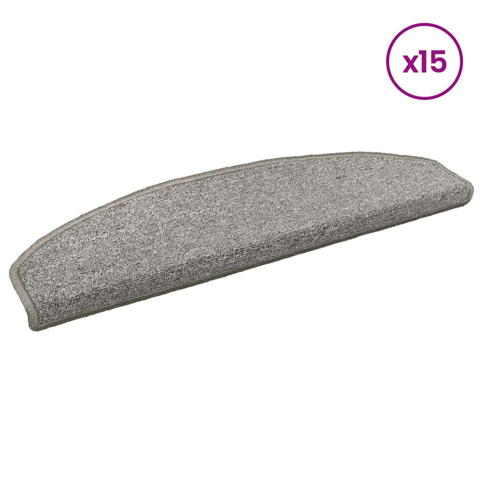 Mochete autocolante pentru scară 15 pcs Gri deschis - WALTI WALTI