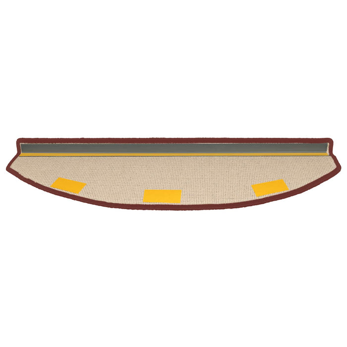 Mochete autocolante pentru scară 15 pcs Roșu Bordeaux - WALTI WALTI