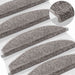 Mochete autocolante pentru scară 15 pcs Gri 80 x 24,5 x 3,5 cm - WALTI WALTI