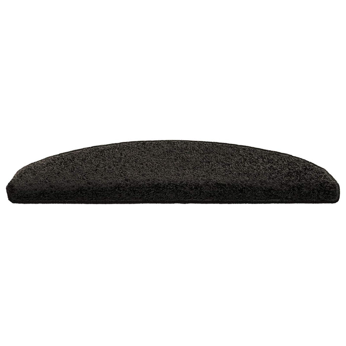 Mochete autocolante pentru scară Semicircular 15 pcs Antracit - WALTI WALTI