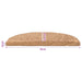 Mochete autocolante pentru scară 15 pcs Bej 80 x 24,5 x 3,5 cm - WALTI WALTI