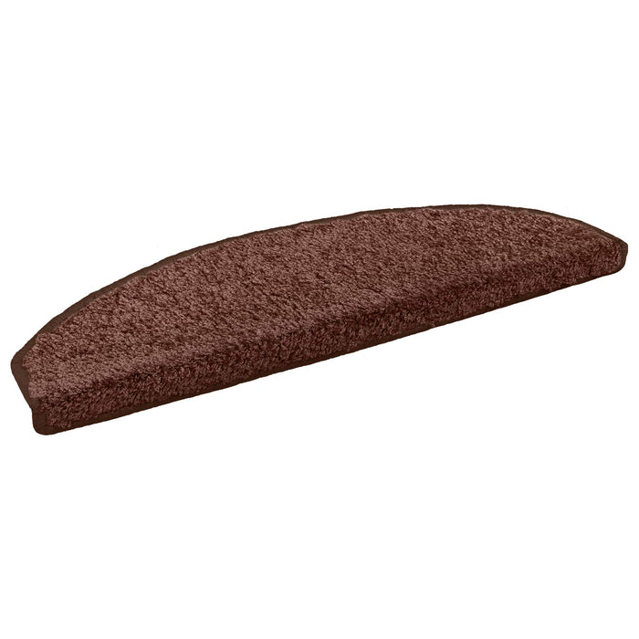 Mochete autocolante pentru scară 15 pcs Maro 80 x 24,5 x 3,5 cm - WALTI WALTI
