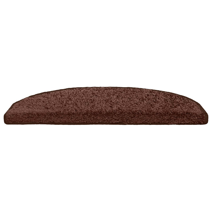 Mochete autocolante pentru scară 15 pcs Maro 80 x 24,5 x 3,5 cm - WALTI WALTI