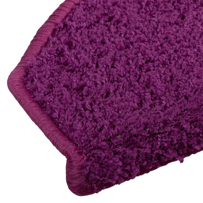 Mochete autocolante pentru scară Semicircular 15 pcs Violet - WALTI WALTI