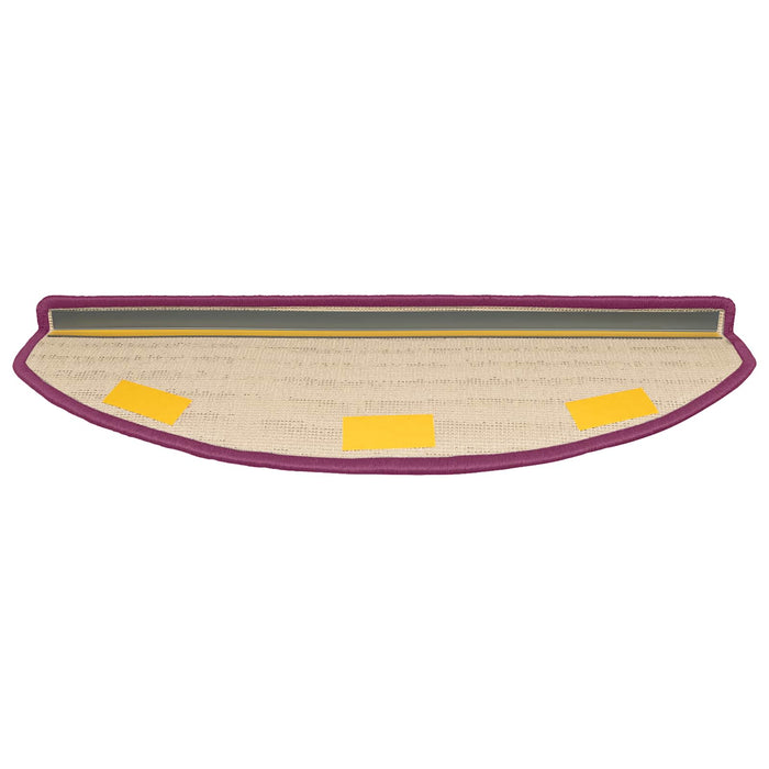 Mochete autocolante pentru scară Semicircular 15 pcs Violet - WALTI WALTI