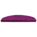 Mochete autocolante pentru scară Semicircular 15 pcs Violet - WALTI WALTI
