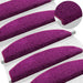 Mochete autocolante pentru scară Semicircular 15 pcs Violet - WALTI WALTI
