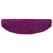 Mochete autocolante pentru scară Semicircular 15 pcs Violet - WALTI WALTI